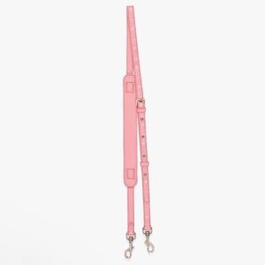 MCM Adjustable Aren Buckle Replacement Strap in Blossom Pink Visetos & dust bag